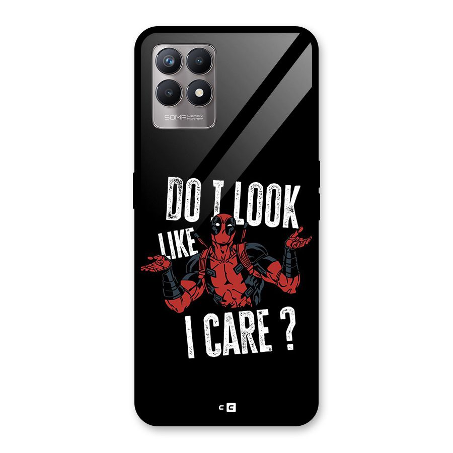 Do I Care Glass Back Case for Realme 8i
