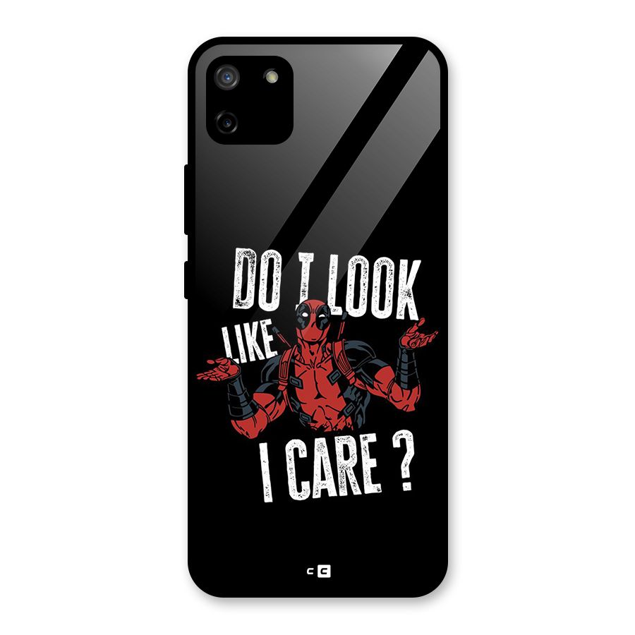 Do I Care Glass Back Case for Realme C11