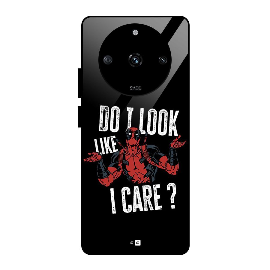 Do I Care Glass Back Case for Realme Narzo 60 5G