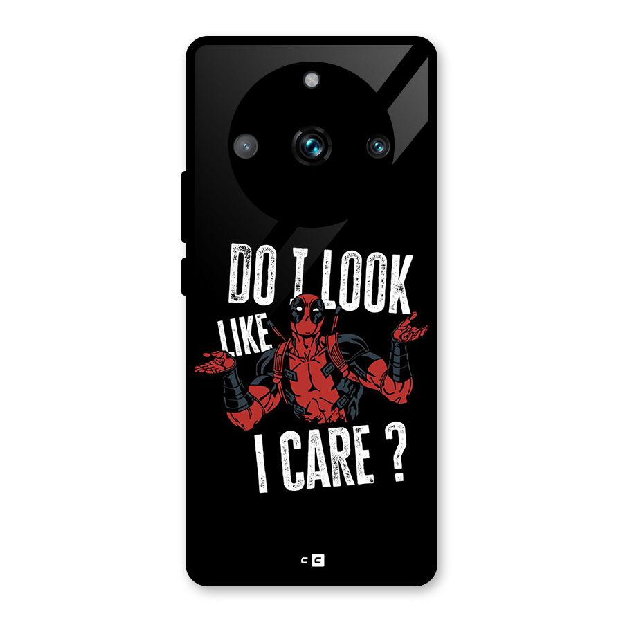 Do I Care Glass Back Case for Realme Narzo 60 Pro