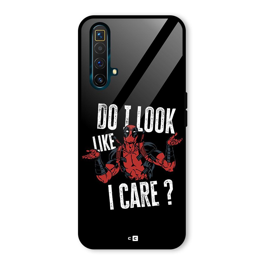 Do I Care Glass Back Case for Realme X3