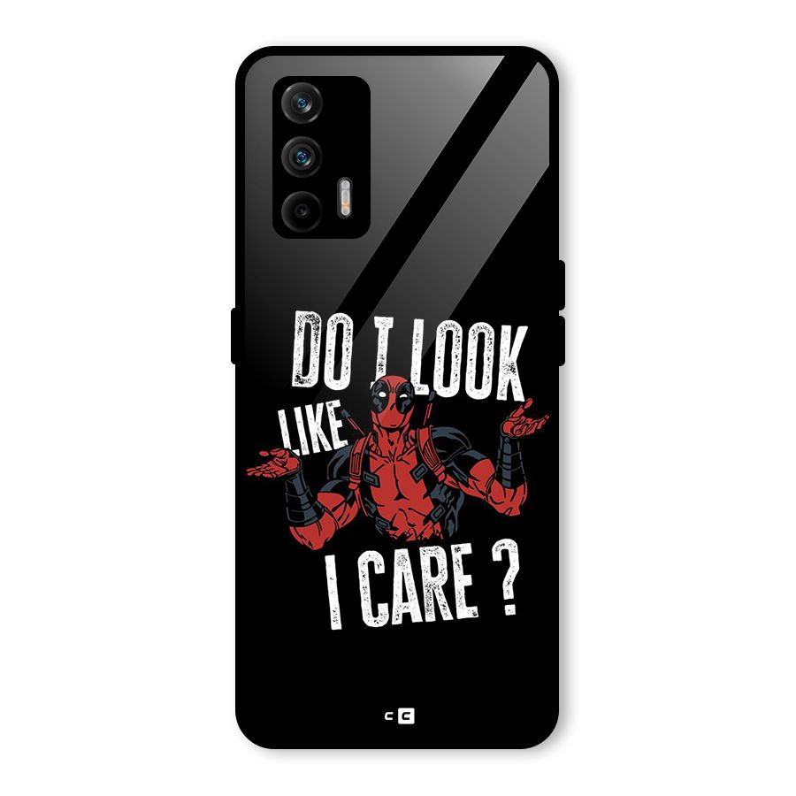 Do I Care Glass Back Case for Realme X7 Max