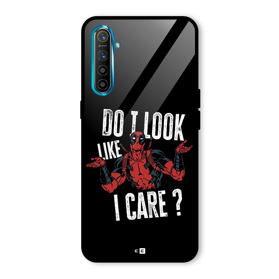 Do I Care Glass Back Case for Realme XT