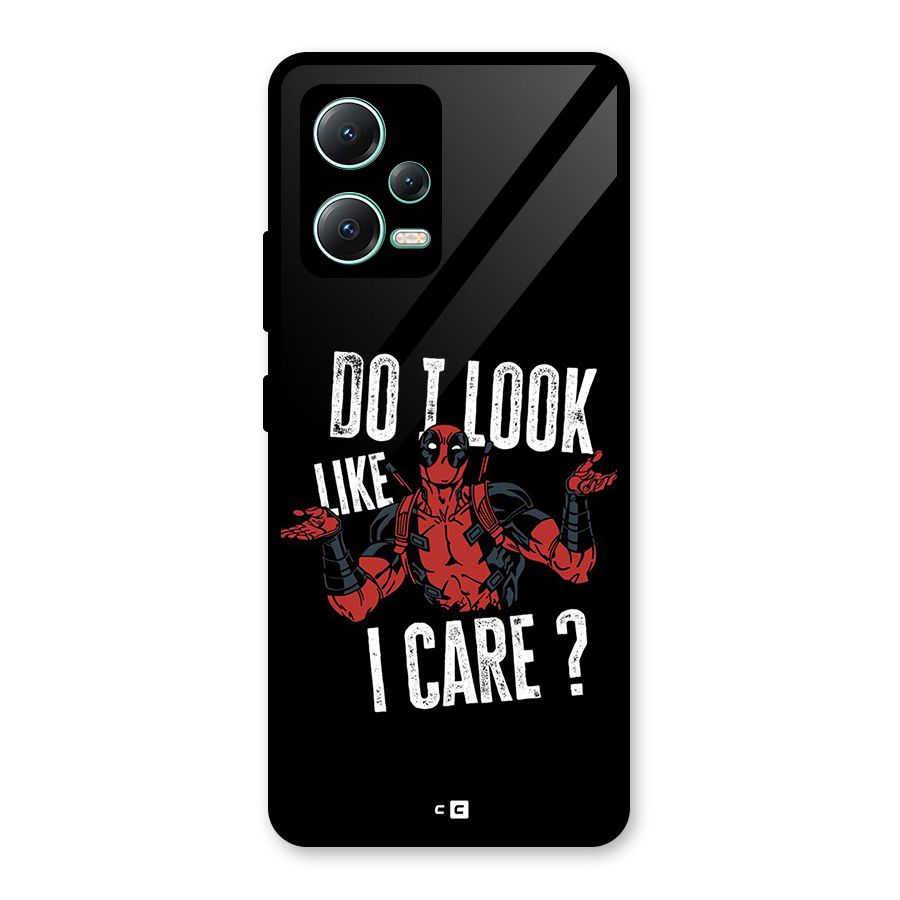 Do I Care Glass Back Case for Redmi Note 12 5G