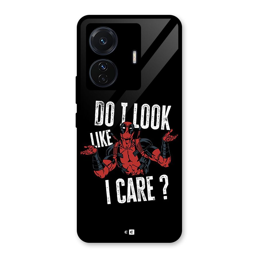 Do I Care Glass Back Case for Vivo T1 Pro