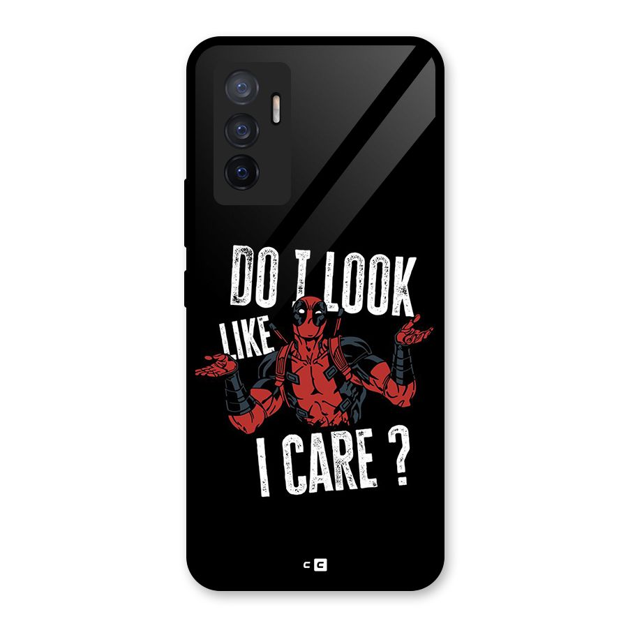 Do I Care Glass Back Case for Vivo V23e