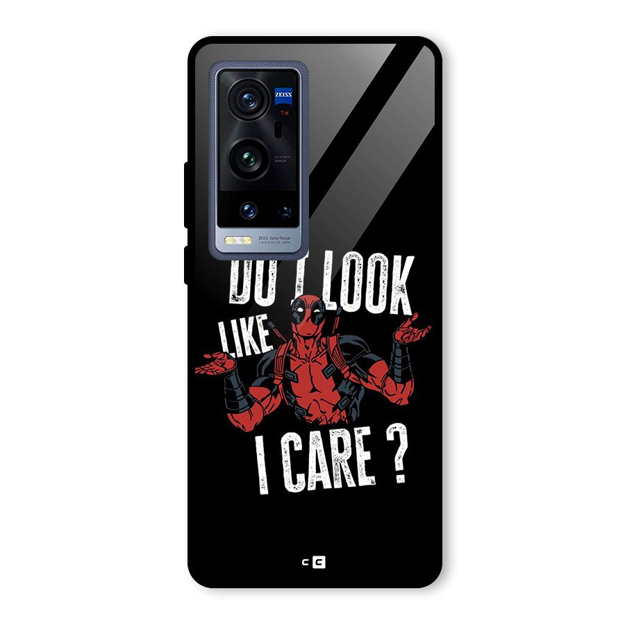 Do I Care Glass Back Case for Vivo X60 Pro Plus