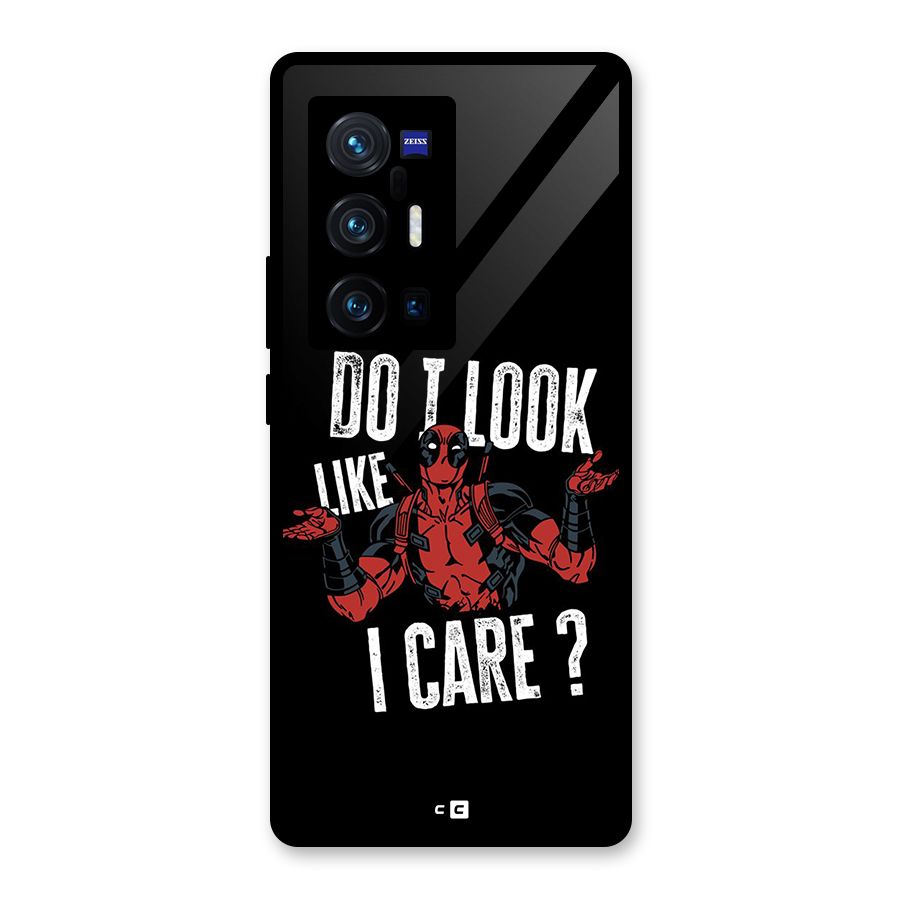 Do I Care Glass Back Case for Vivo X70 Pro Plus