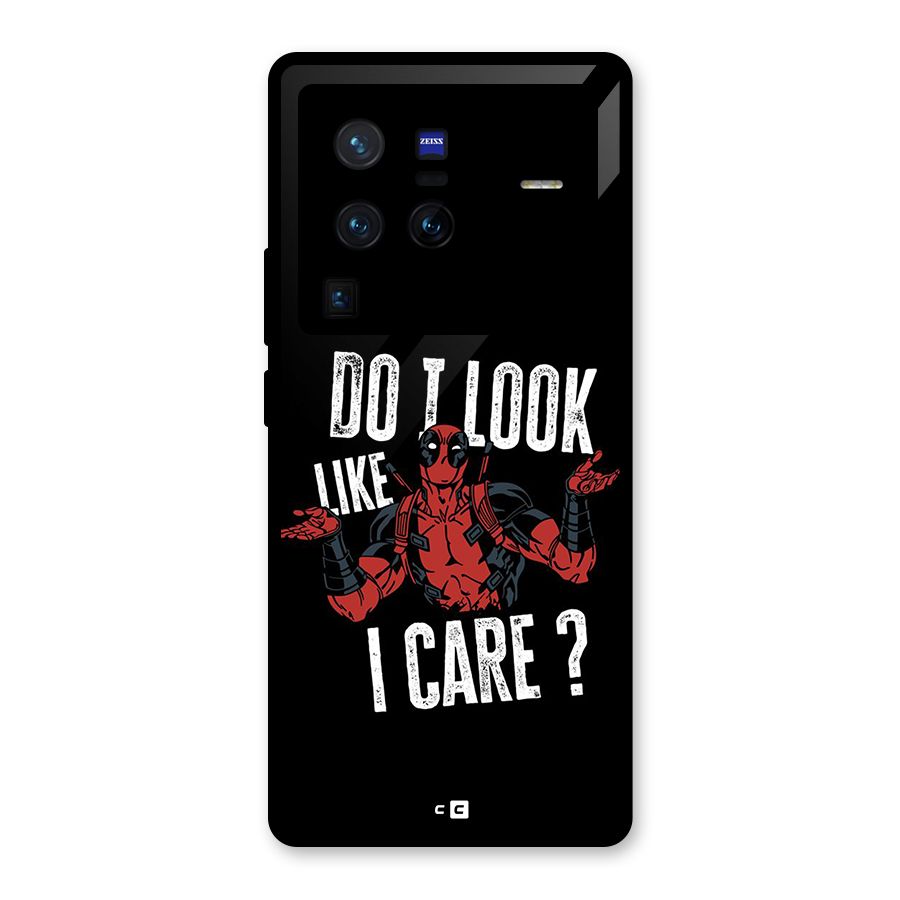 Do I Care Glass Back Case for Vivo X80 Pro