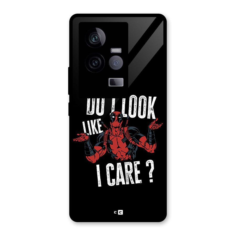 Do I Care Glass Back Case for Vivo iQOO 11 5G