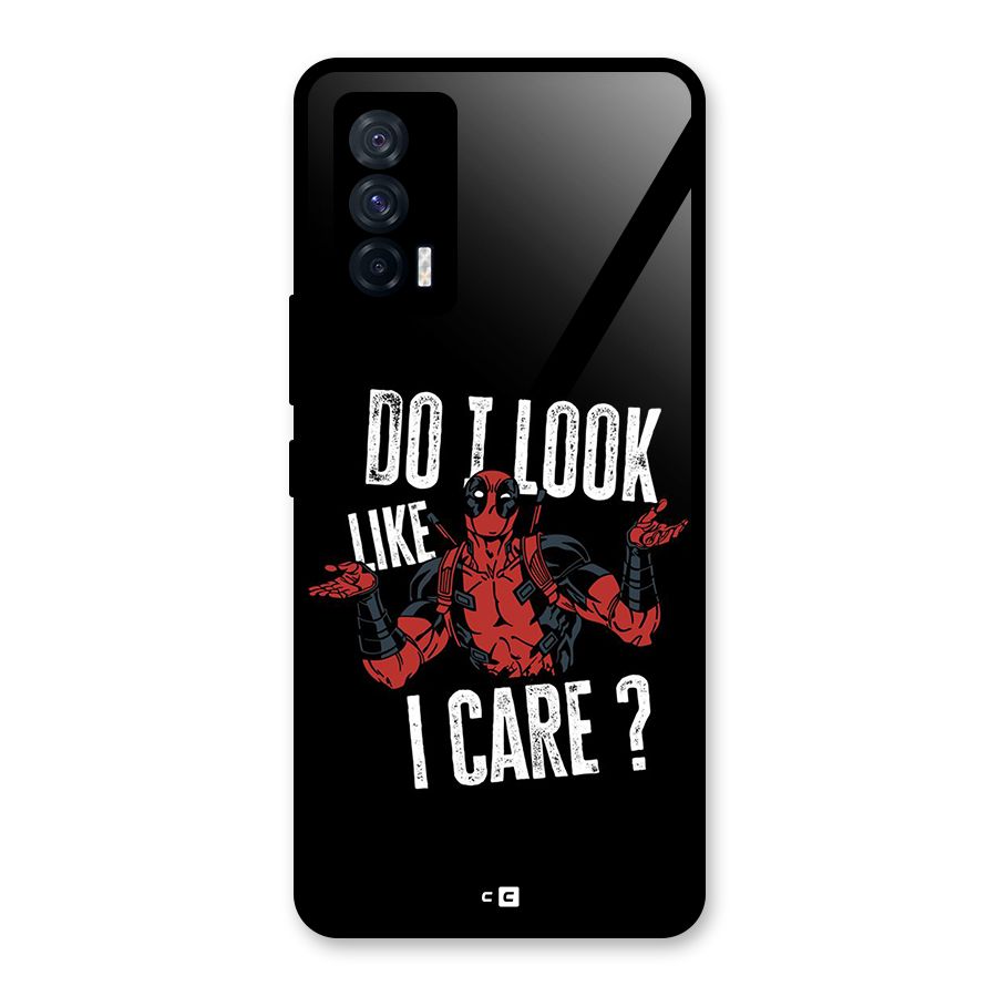 Do I Care Glass Back Case for Vivo iQOO 7 5G