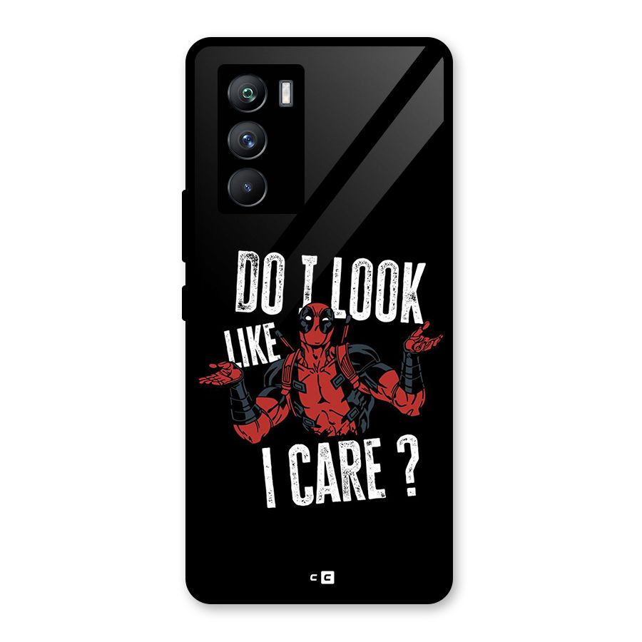 Do I Care Glass Back Case for Vivo iQOO 9 SE