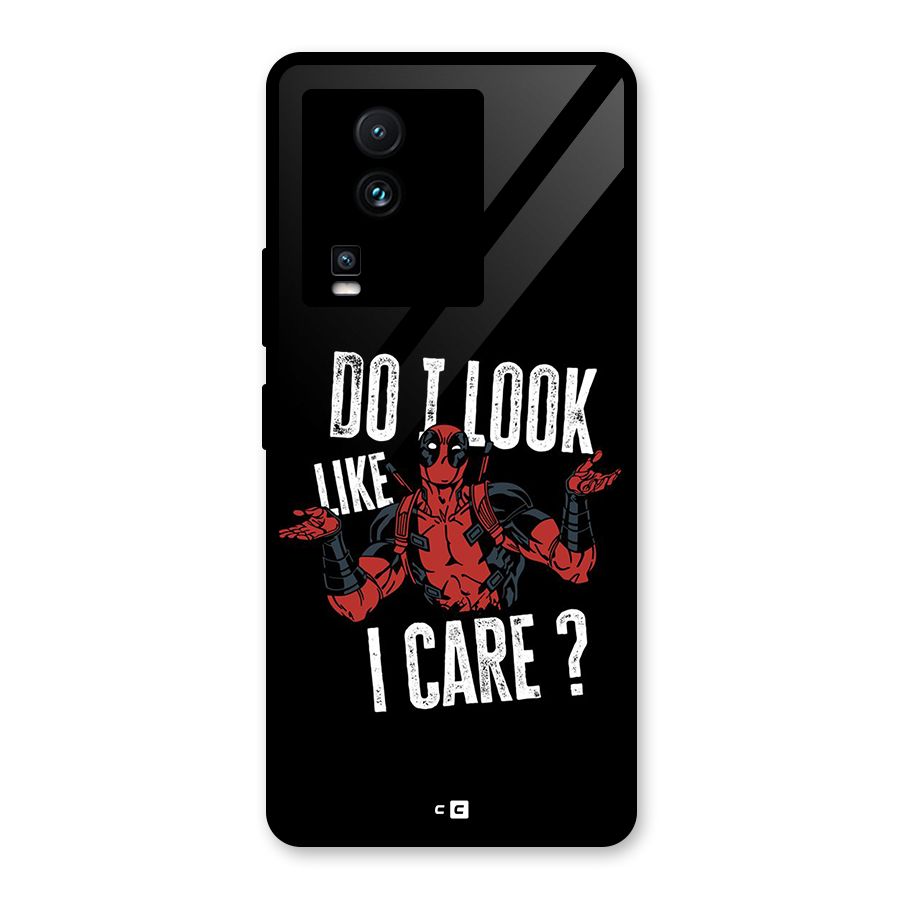 Do I Care Glass Back Case for Vivo iQOO Neo 7 Pro