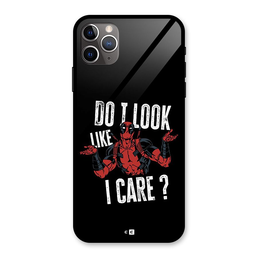 Do I Care Glass Back Case for iPhone 11 Pro Max