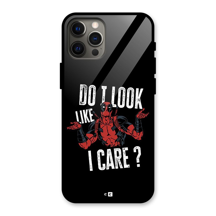 Do I Care Glass Back Case for iPhone 12 Pro Max