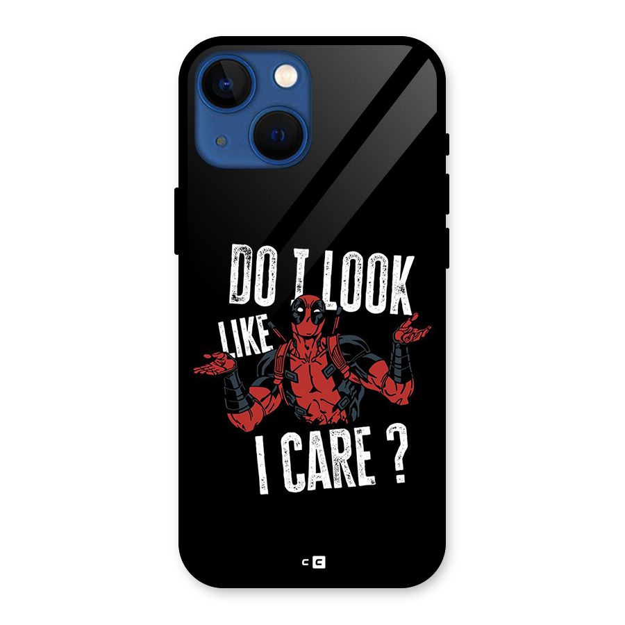 Do I Care Glass Back Case for iPhone 13 Mini