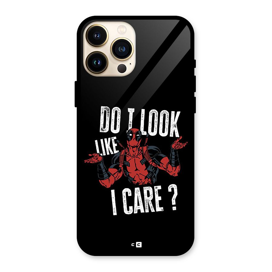 Do I Care Glass Back Case for iPhone 13 Pro Max