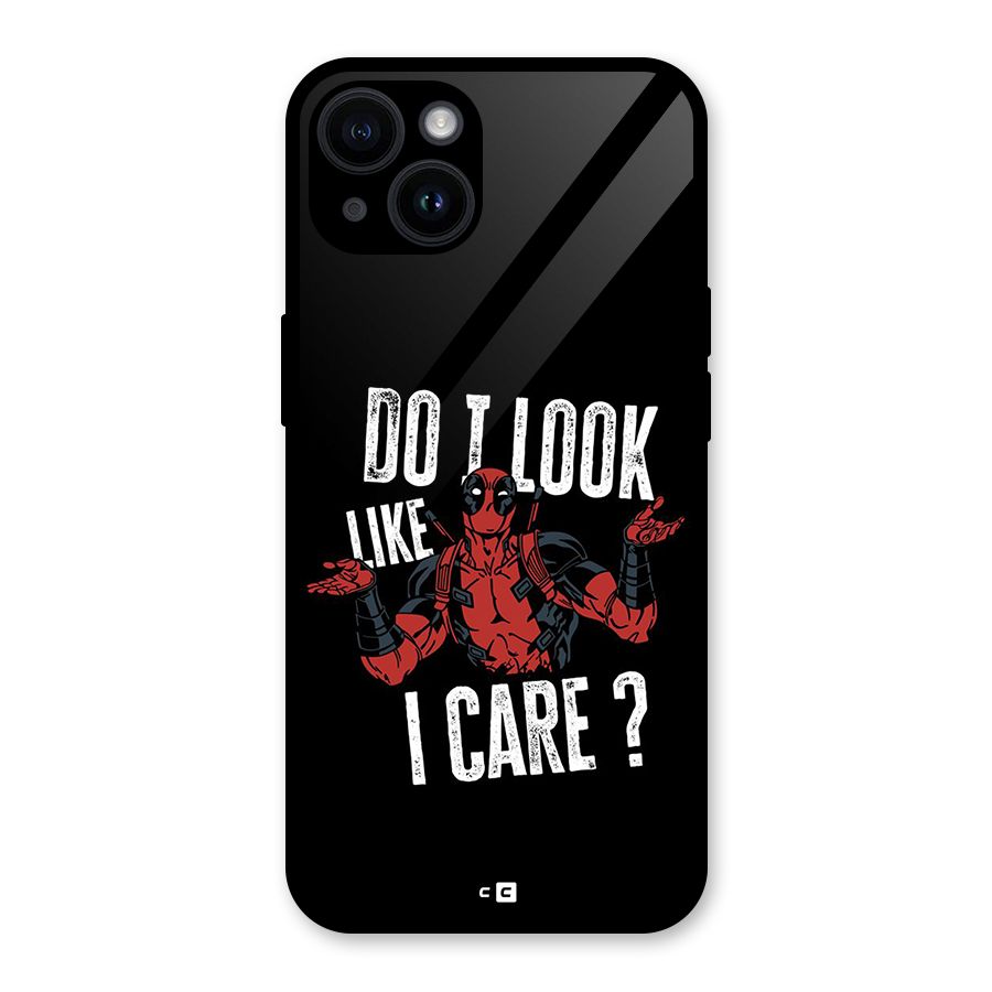 Do I Care Glass Back Case for iPhone 14