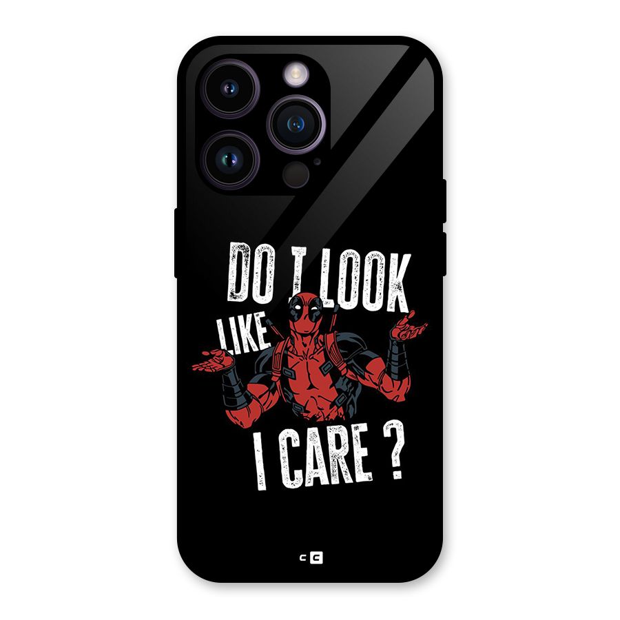Do I Care Glass Back Case for iPhone 14 Pro