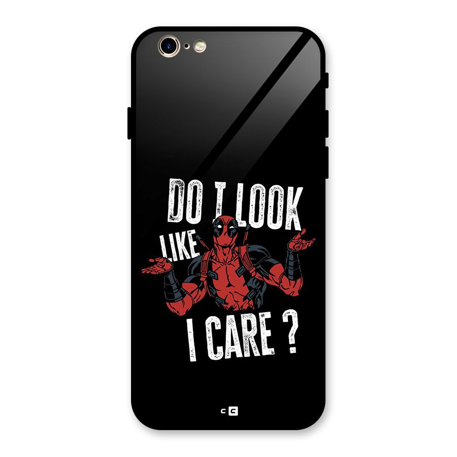 Do I Care Glass Back Case for iPhone 6 6S