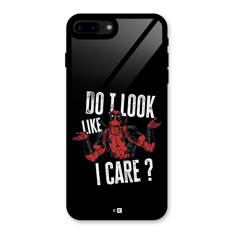 Do I Care Glass Back Case for iPhone 8 Plus