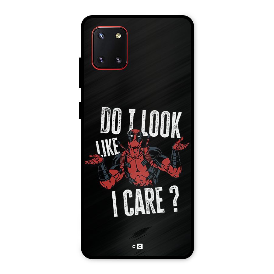 Do I Care Metal Back Case for Galaxy Note 10 Lite