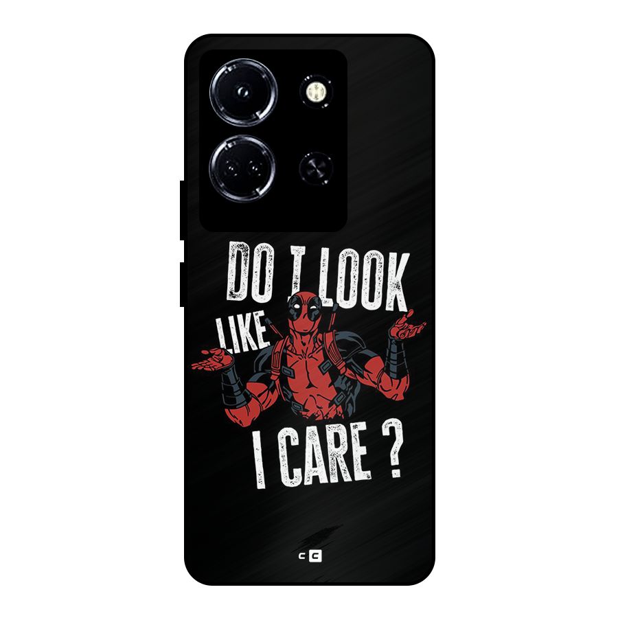 Do I Care Metal Back Case for Infinix Note 30 5G