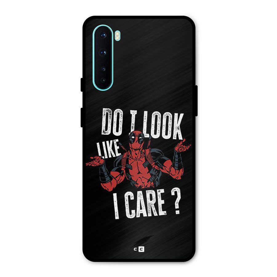 Do I Care Metal Back Case for OnePlus Nord