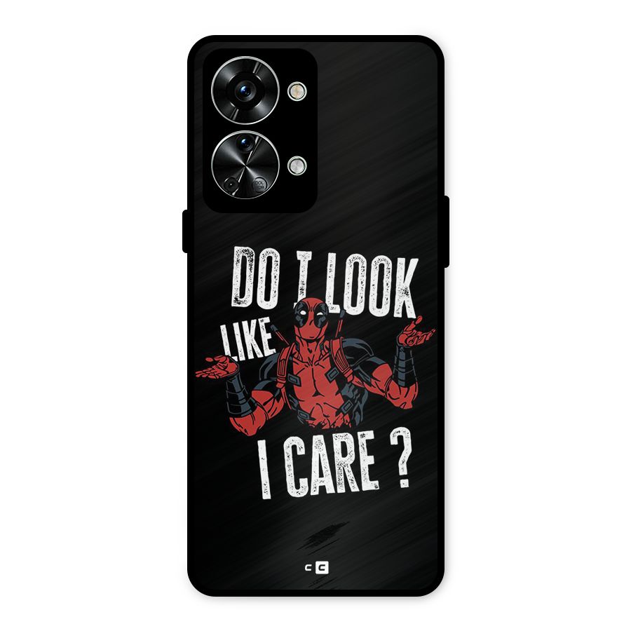 Do I Care Metal Back Case for OnePlus Nord 2T