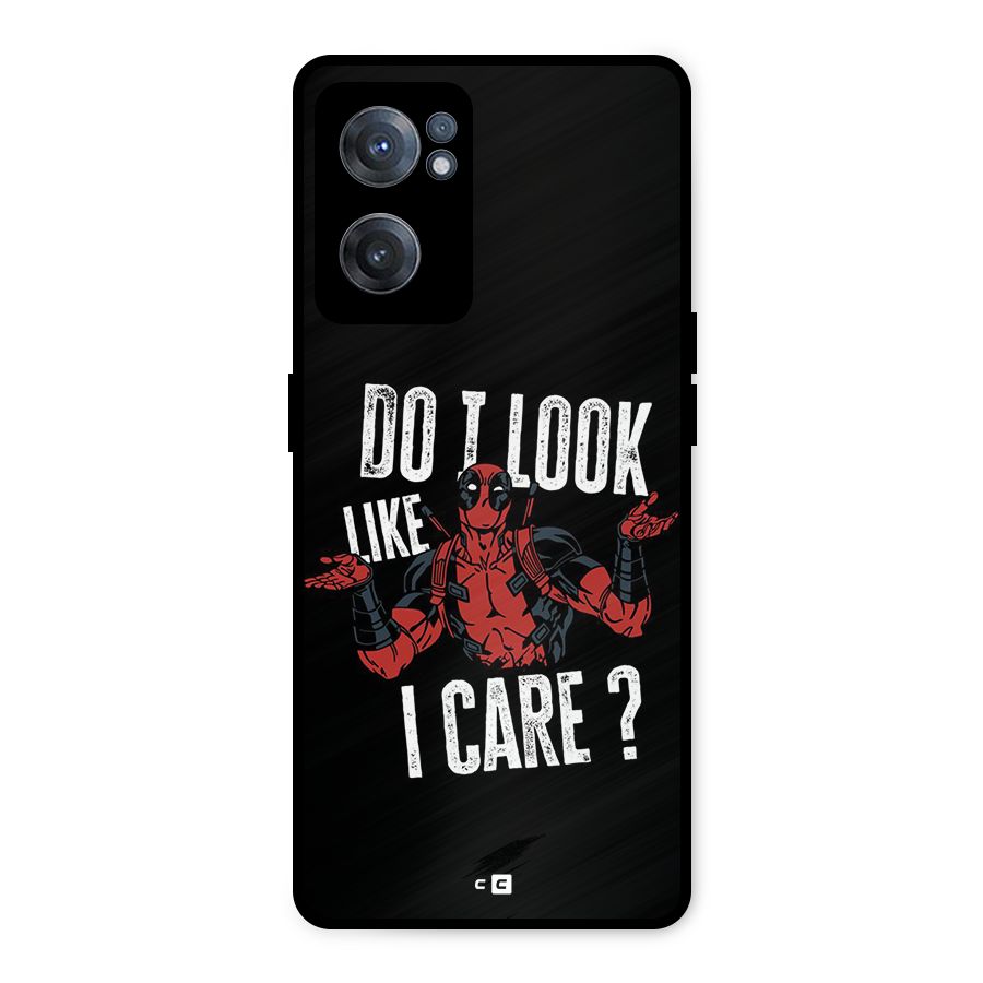 Do I Care Metal Back Case for OnePlus Nord CE 2 5G