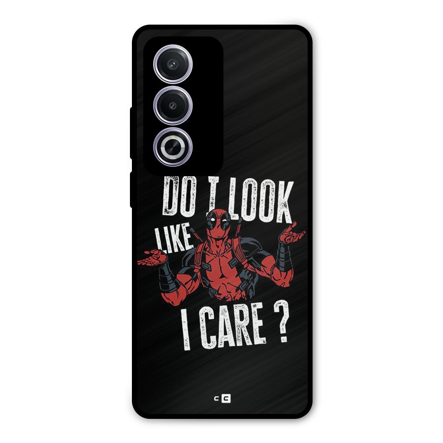 Do I Care Metal Back Case for Oppo A3 Pro