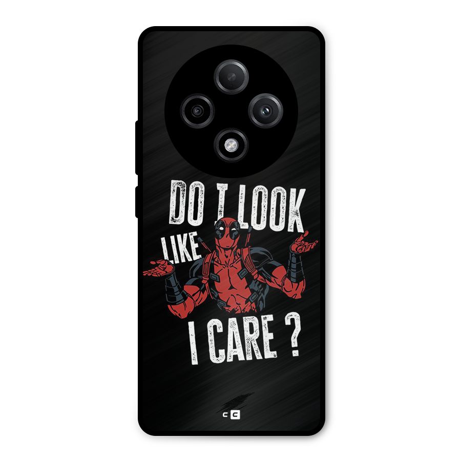 Do I Care Metal Back Case for Oppo F27 Pro Plus