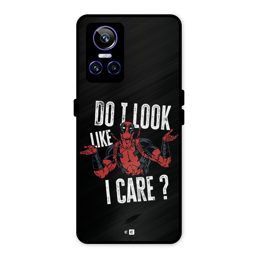 Do I Care Metal Back Case for Realme GT Neo 3
