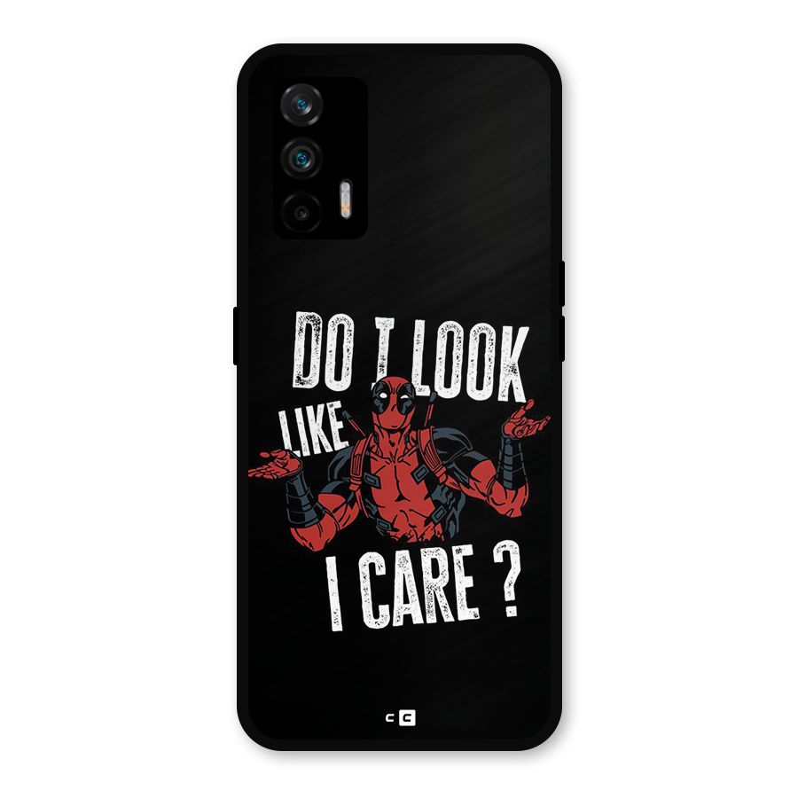 Do I Care Metal Back Case for Realme X7 Max