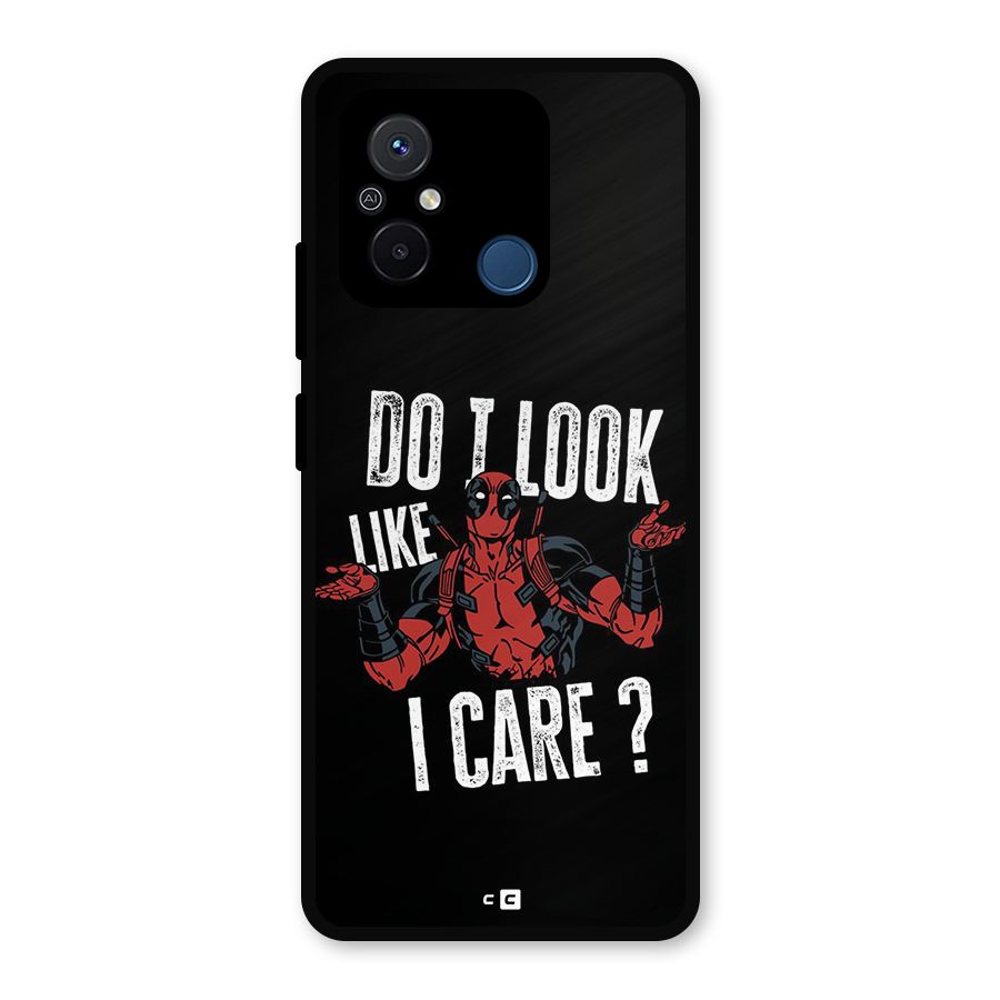 Do I Care Metal Back Case for Redmi 12C