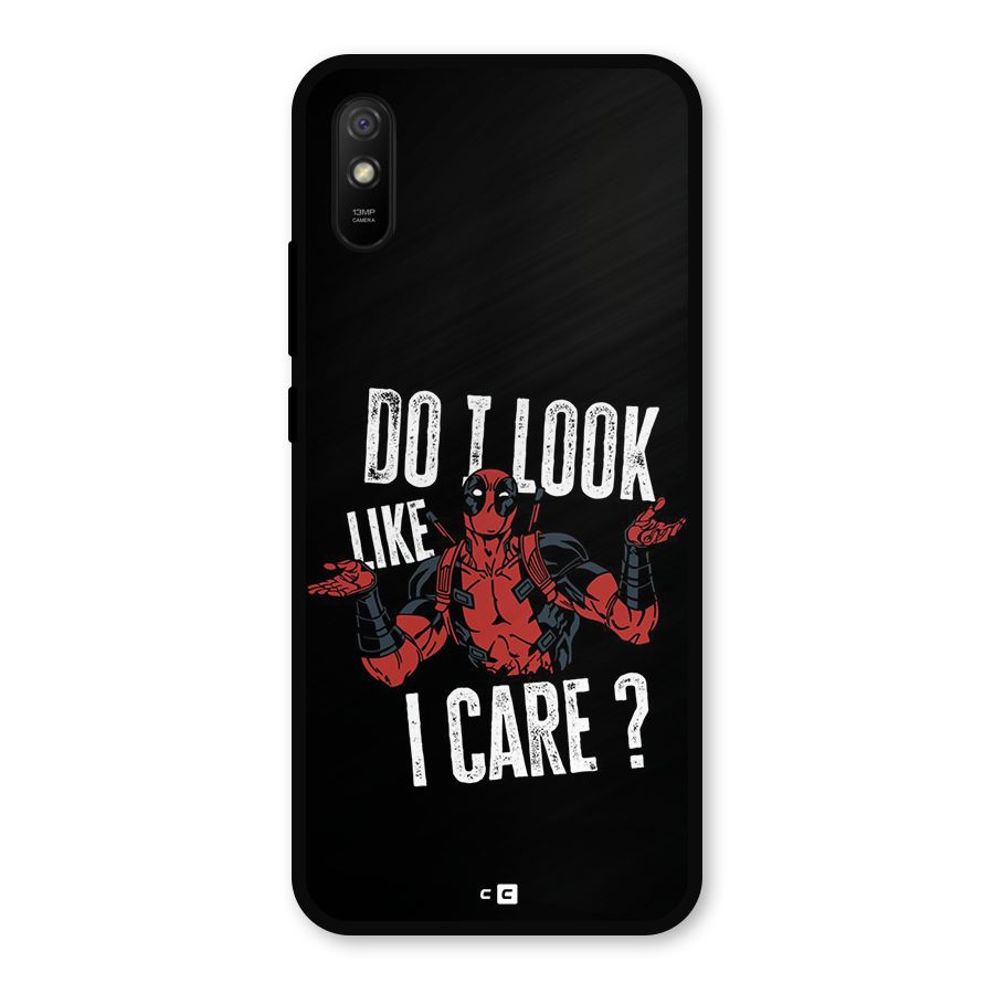 Do I Care Metal Back Case for Redmi 9a