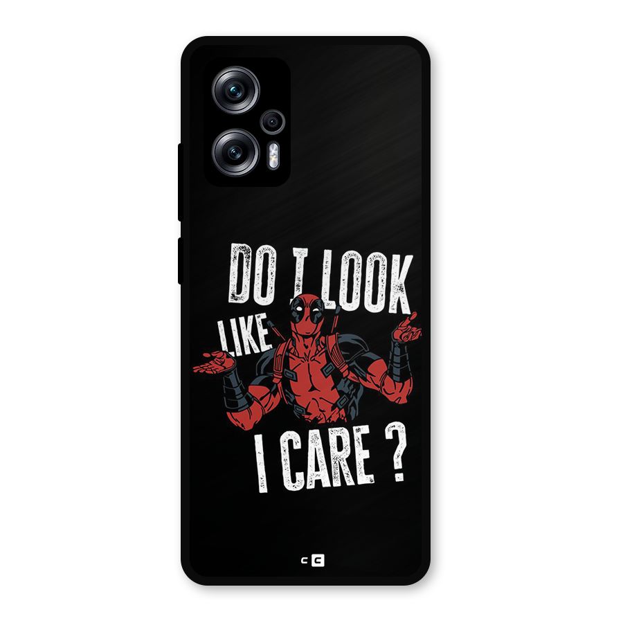 Do I Care Metal Back Case for Redmi K50i