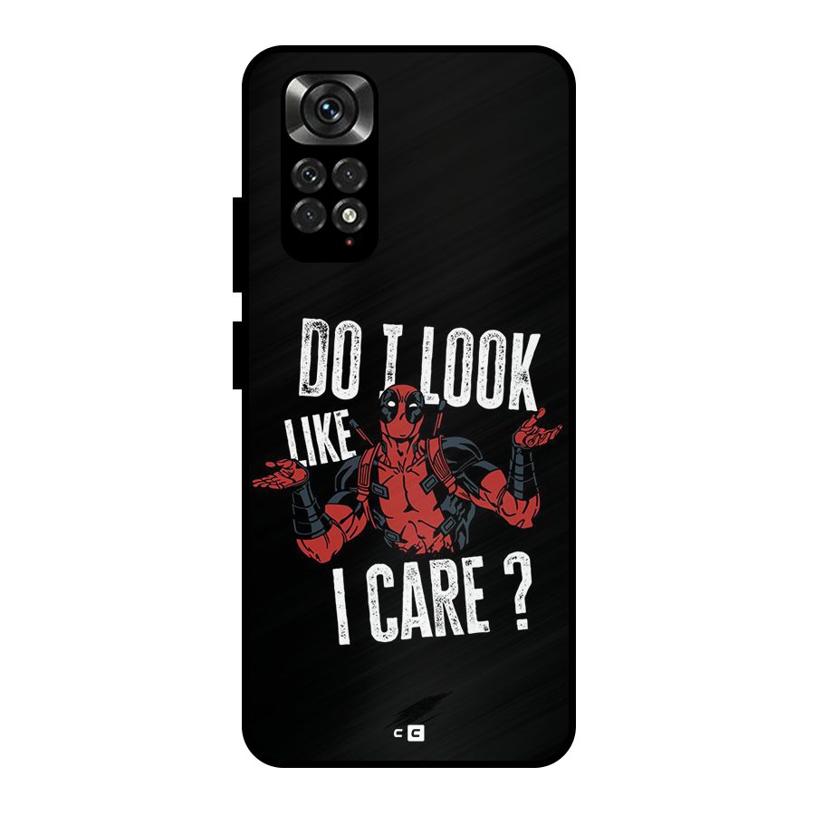 Do I Care Metal Back Case for Redmi Note 11 Pro Plus 5G