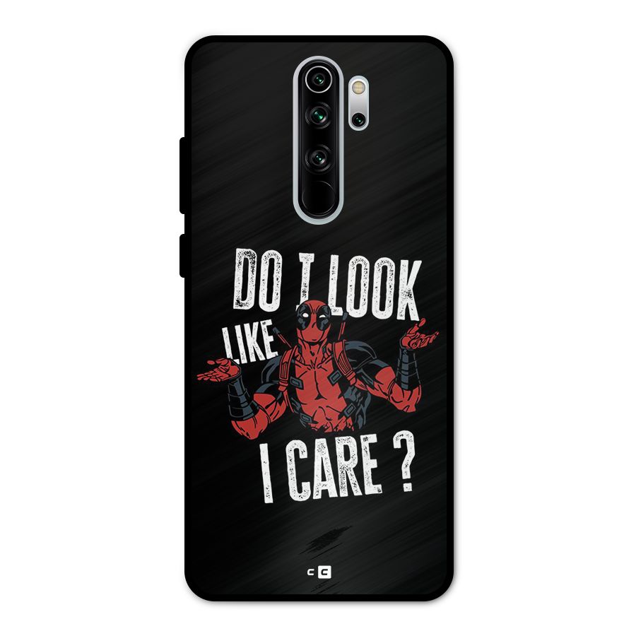 Do I Care Metal Back Case for Redmi Note 8 Pro