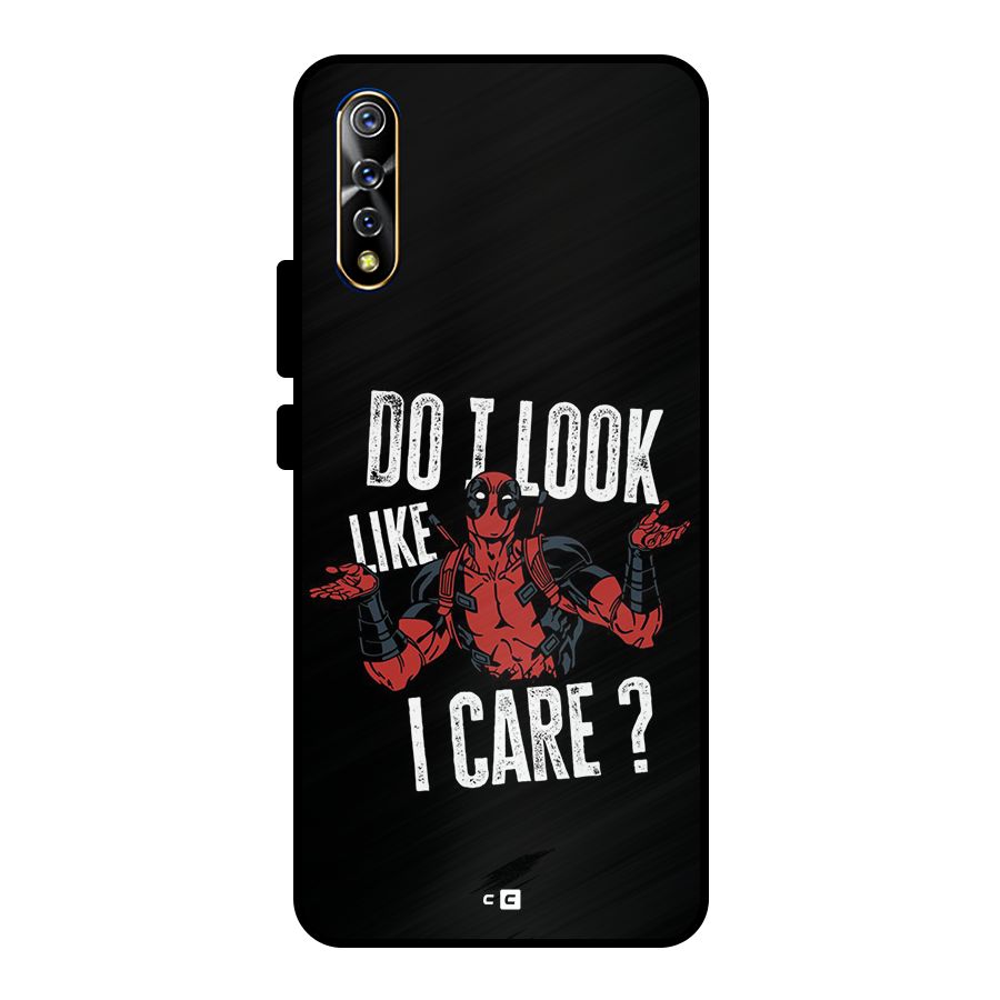 Do I Care Metal Back Case for Vivo S1