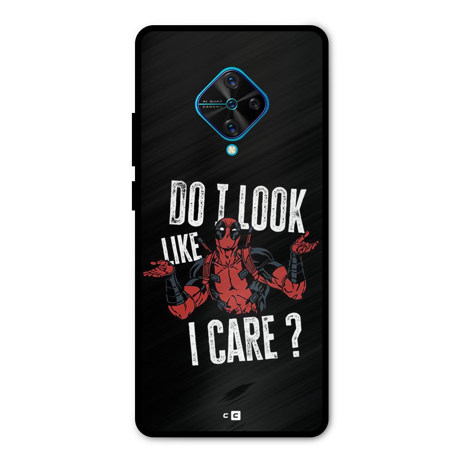Do I Care Metal Back Case for Vivo S1 Pro
