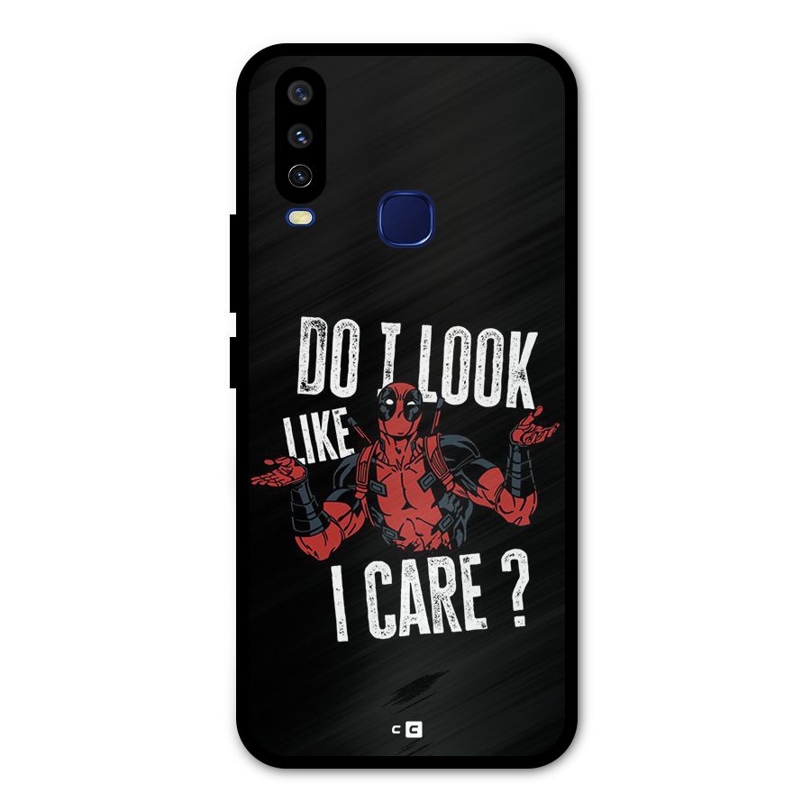 Do I Care Metal Back Case for Vivo U10
