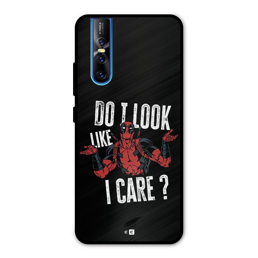 Do I Care Metal Back Case for Vivo V15 Pro