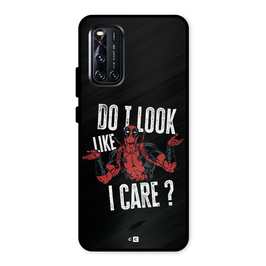 Do I Care Metal Back Case for Vivo V19