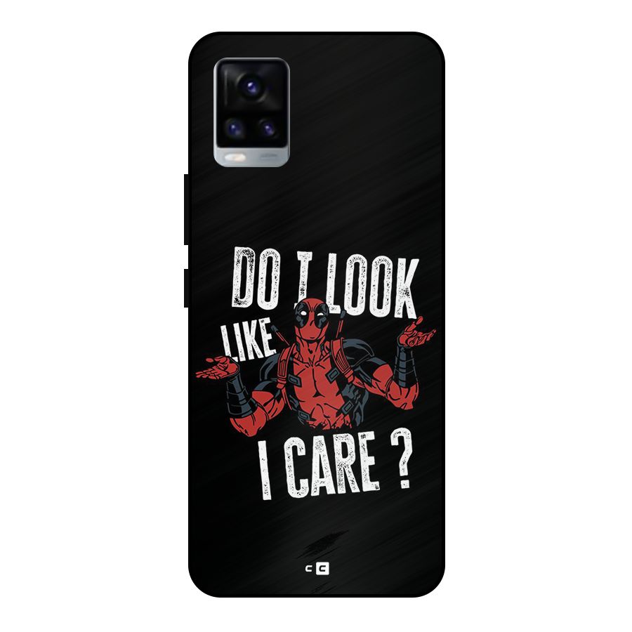 Do I Care Metal Back Case for Vivo V20