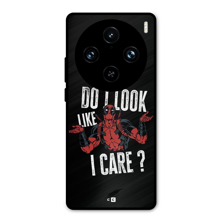 Do I Care Metal Back Case for Vivo X100 Pro