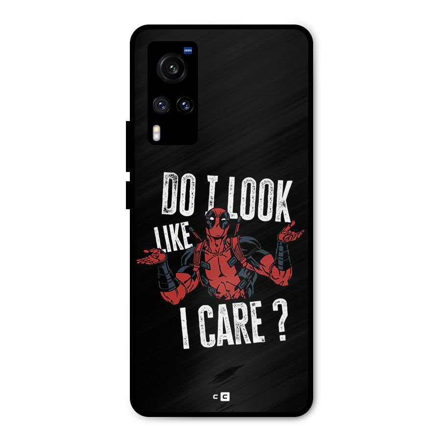 Do I Care Metal Back Case for Vivo X60