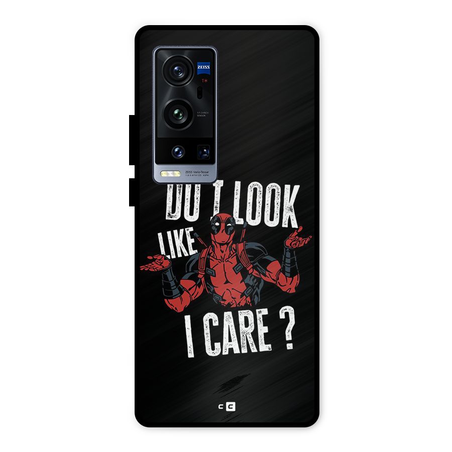 Do I Care Metal Back Case for Vivo X60 Pro Plus