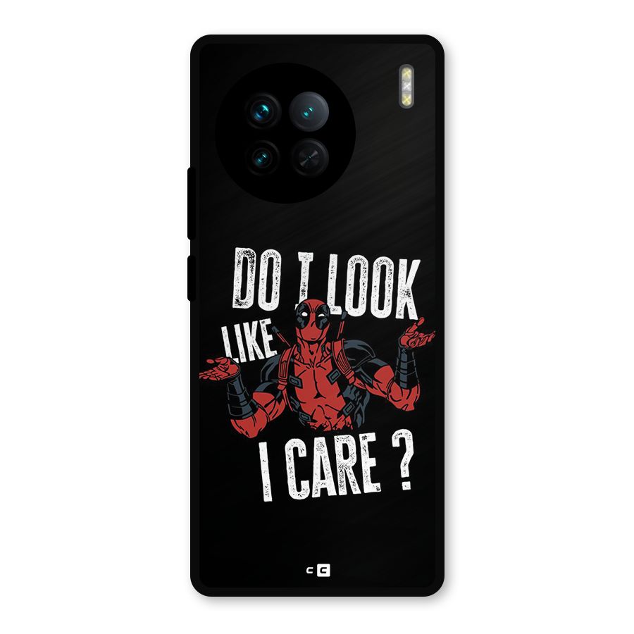 Do I Care Metal Back Case for Vivo X90