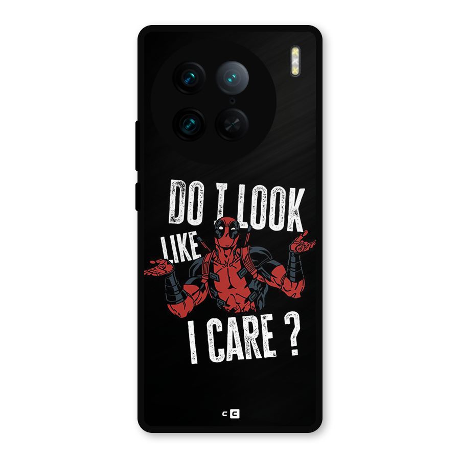Do I Care Metal Back Case for Vivo X90 Pro